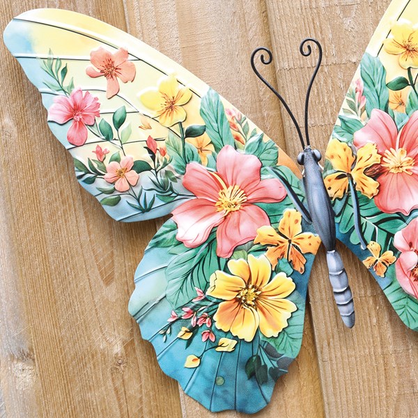 Butterfly Wall Art 24x25cm