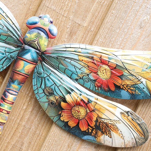 Dragonfly Wall Art 27cm 2 Asst