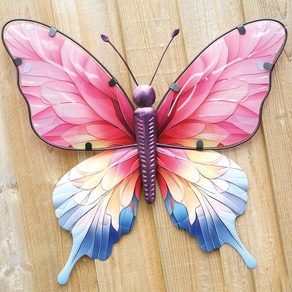 Butterfly Wall Decor 45x41cm