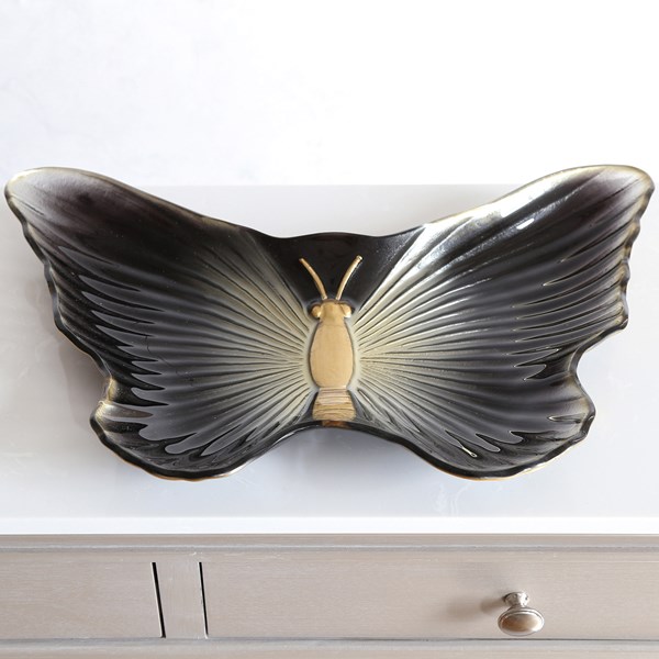 Butterfly Plate 45x30cm