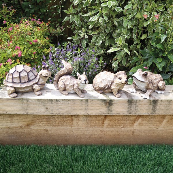 Garden Hedgehog Brown 23x14cm Garden Hedgehog Brown 23x14cm