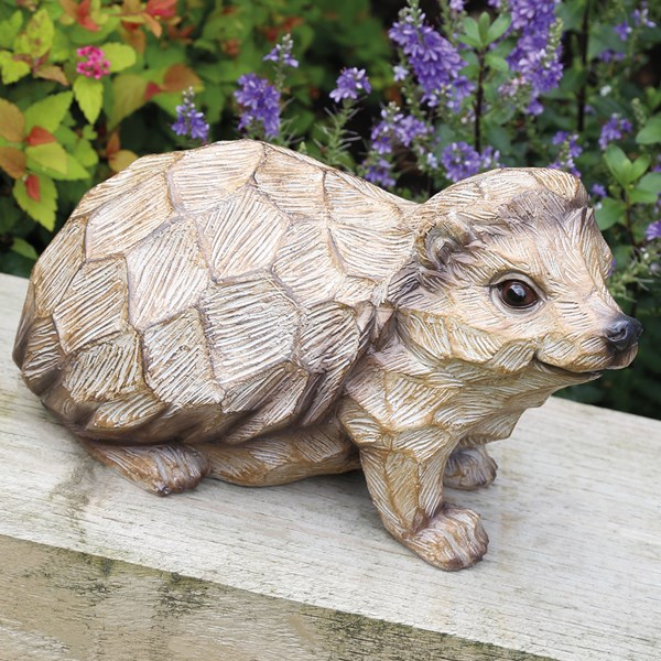 Garden Hedgehog Brown 23x14cm Garden Hedgehog Brown 23x14cm