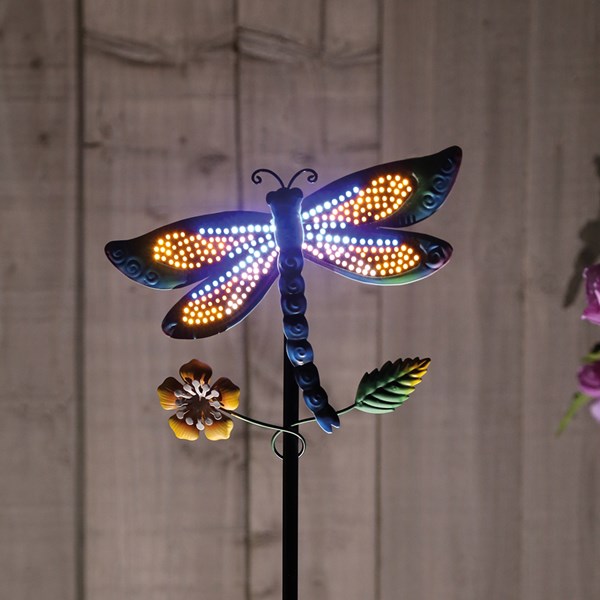Solar Dragonfly Stake 83cm