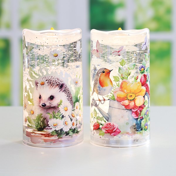 LED Spinner Candle 15cm 2 Assorted LED Spinner Candle 15cm 2 Assorted