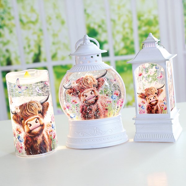 LED Sp Highland Candle 15cm