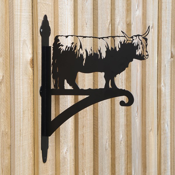 Wall Bracket Highland Cow 38 x 29 cm