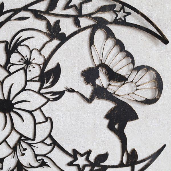 Fairy Wall Art Bronze 60cm Fairy Wall Art Bronze 60cm