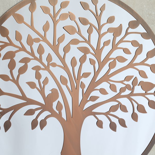 Tree of Life Mirror Bronze 60cm