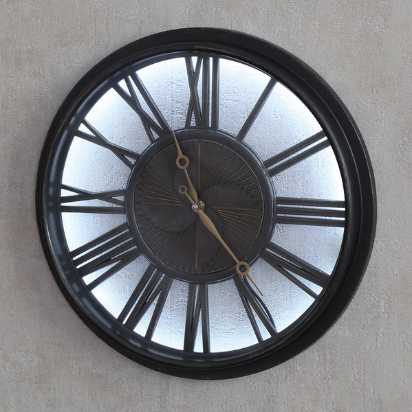 Bronze LED Wall Clock 40cm Bronze LED Wall Clock 40cm