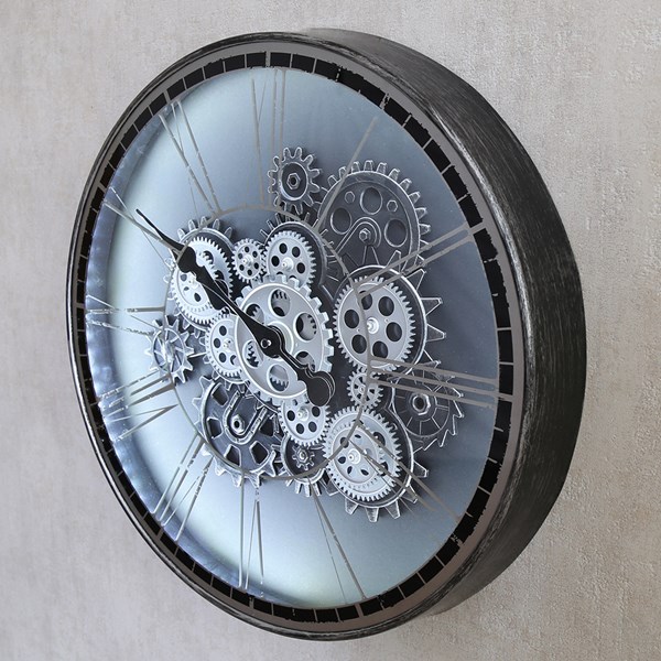 Antique Bronze LED Wall Clock 50cm Antique Bronze LED Wall Clock 50cm