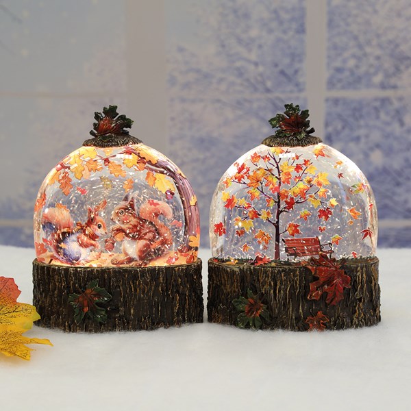 LED Autumnal Spinner 20cm