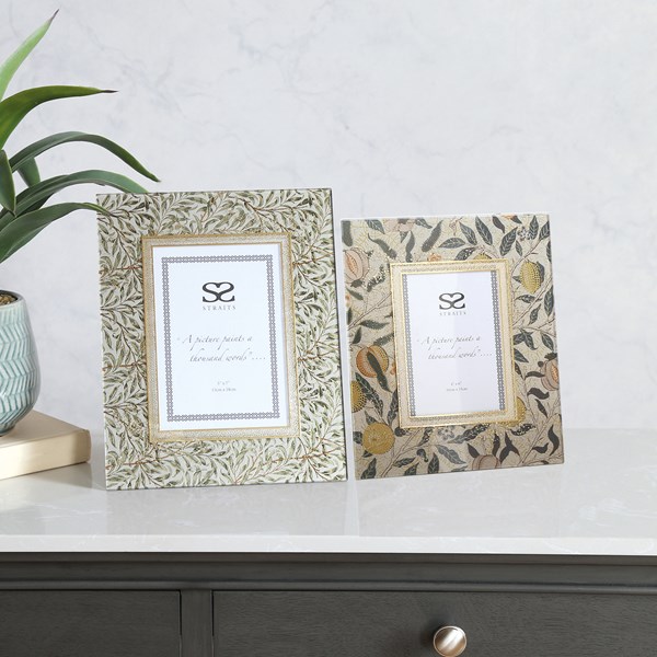Floral Leaf Photoframe 5x7