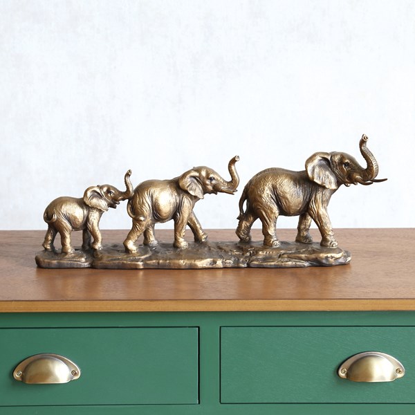 Elephant Family Figurine 45cm Elephant Family Figurine 45cm