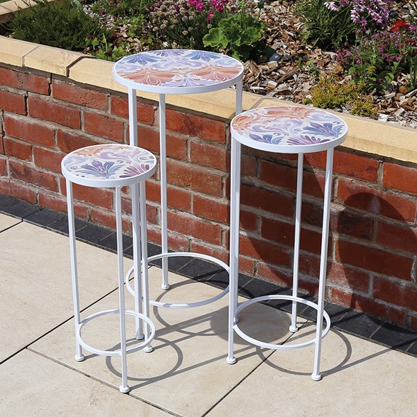 Mantello Set of 3 Plants Stands Mantello Set of 3 Plants Stands