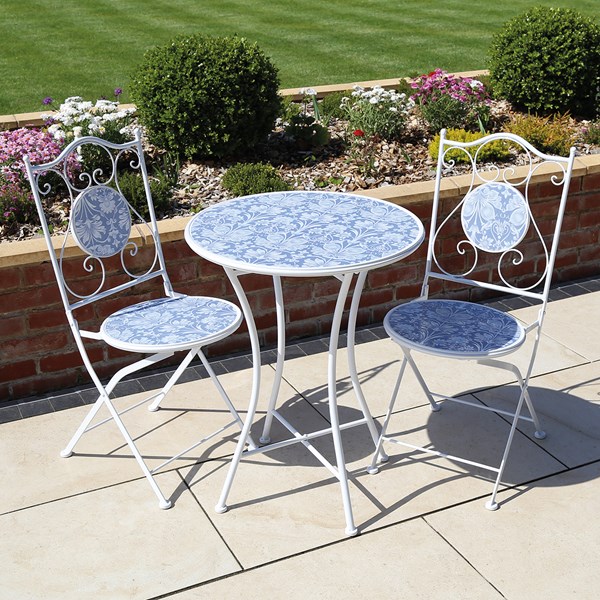 Bosaro Bistro Set 60x75cm x 2 Chairs