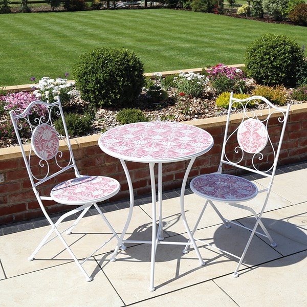 Larino Bistro Set 60x75cm