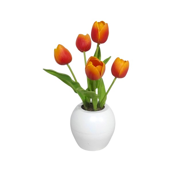 LED Tulip Orange 35cm (5L)