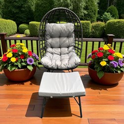 Egg Chair Set 145cm