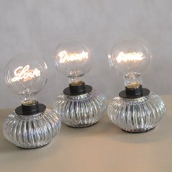 LED Love Home Dream 18cm 3 Assorted