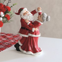 Mr & Mrs Claus Dancing 21x26cm Mr & Mrs Claus Dancing 21x26cm