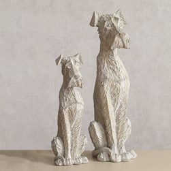 Wood Effect Terrier 51cm