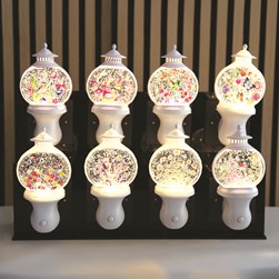 LED Floral Plug In 19cm 4 Assorted LED Floral Plug In 19cm 4 Assorted