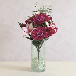 Rose & Lily Floral Bouquet 50cm