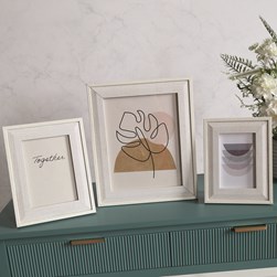 Beige Wood Photo Frame 5x7