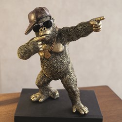 Funky Gorilla Figurine 28cm