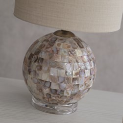 Mother of Pearl Table Lamp 44cm