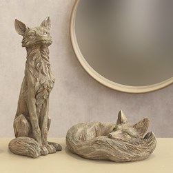 Peaceful Fox Figurine 23cm