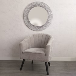 Chenille Chair Grey 70x80cm Chenille Chair Grey 70x80cm