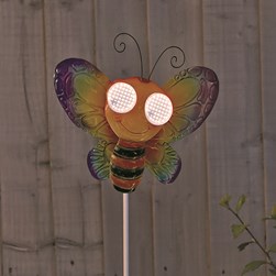 Solar Butterfly Stake 91cm