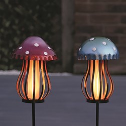 Solar Mushroom Stake 45cm