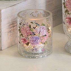 Hydrangea Tealight Holder 7cm