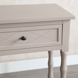 Pebble Grey Console Table 90cm