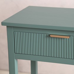 Teal Console Table 90cm