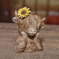 Highland Cow 9x11cm