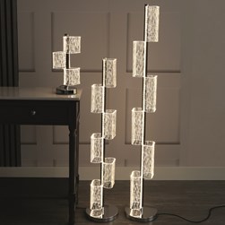 Acrylic Lamp with 6 Lights 125cm Acrylic Lamp with 6 Lights 125cm