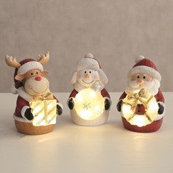 LED Snowman & Bauble 15cm LED Snowman & Bauble 15cm