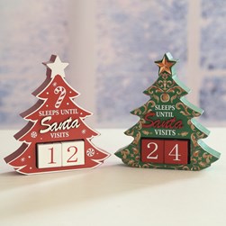 Tree Advent Calendar Red 15cm Tree Advent Calendar Red 15cm