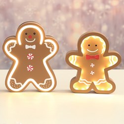 LED Gingerbread 13x15cm LED Gingerbread 13x15cm