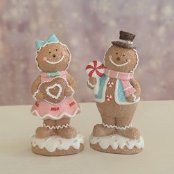 Gingerbread Figurines 16cm 2 Assorted Gingerbread Figurines 16cm 2 Assorted