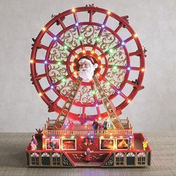 LED Santa Ferris Wheel 48cm LED Santa Ferris Wheel 48cm
