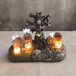 LED Halloween Graveyard 23 x 17cm LED Halloween Graveyard 23 x 17cm