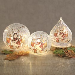 LED Teardrop Snowman 15cm LED Teardrop Snowman 15cm