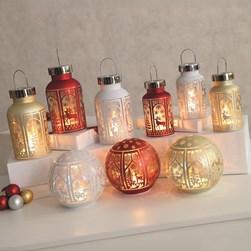 LED Glass Ball 15cm 3 Assorted LED Glass Ball 15cm 3 Assorted