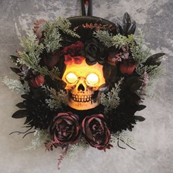 LED Halloween Wreath Sound 40cm LED Halloween Wreath Sound 40cm