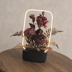 LED Floral Lamp Purple 20x37cm LED Floral Lamp Purple 20x37cm