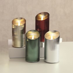 LED Candle Gold 7.5x15cm LED Candle Gold 7.5x15cm